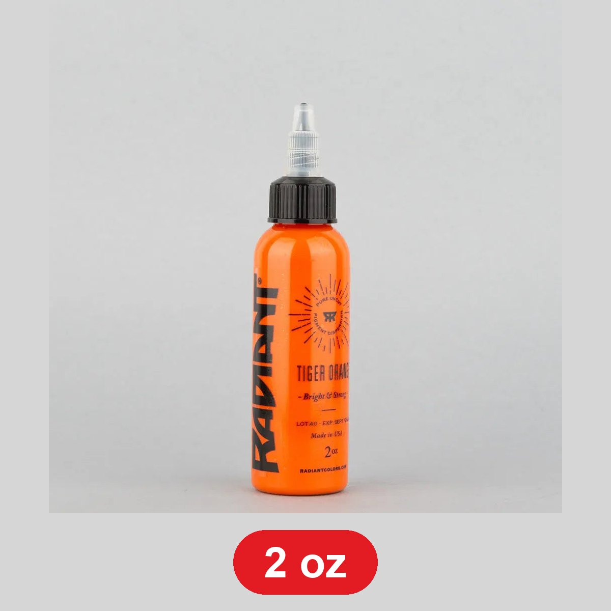 Radiant Ink Tiger Orange 2 oz