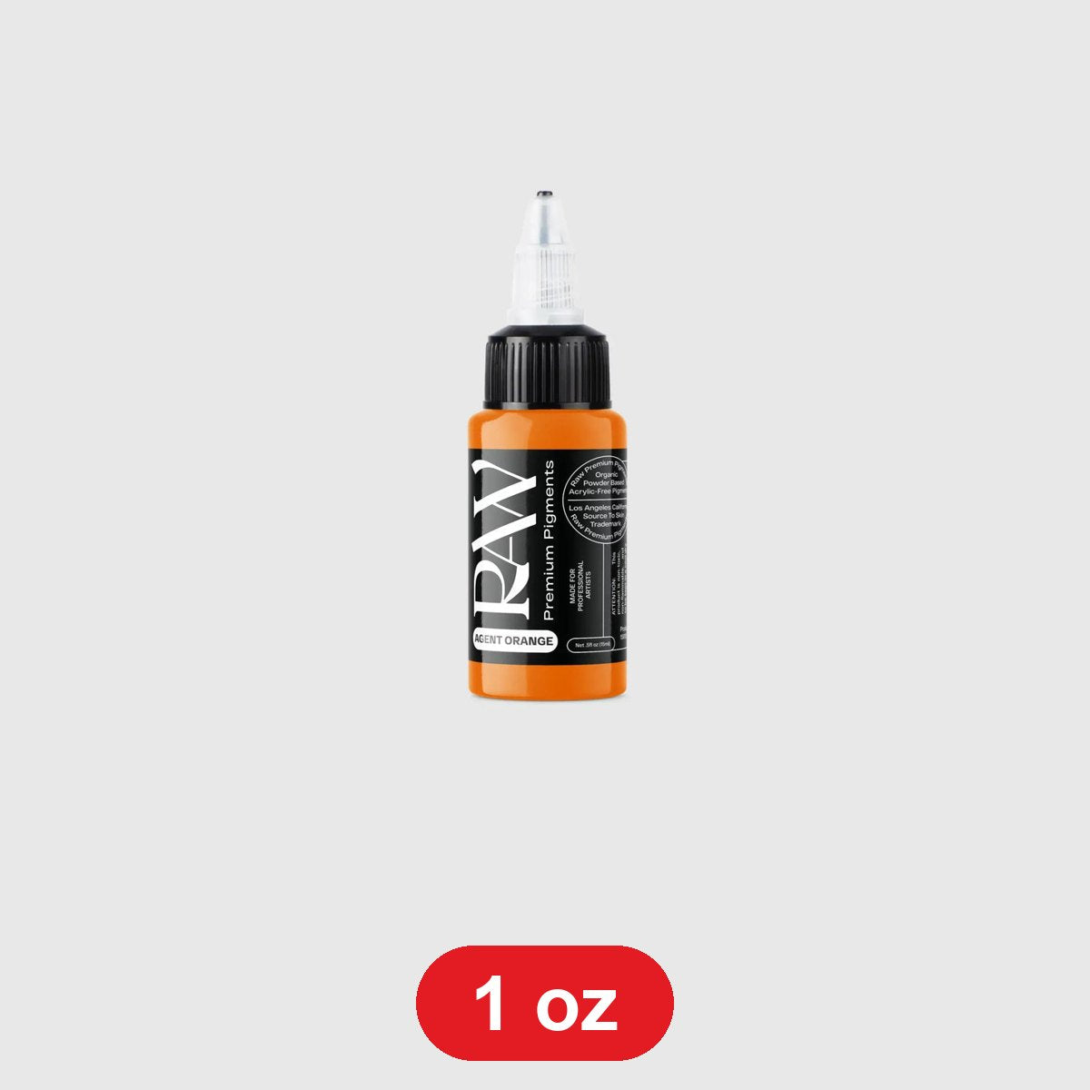 Raw Ink Agent Orange 1 oz