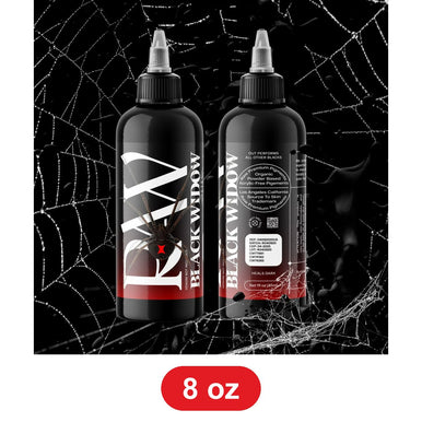 Raw Ink Black Widow 8 oz