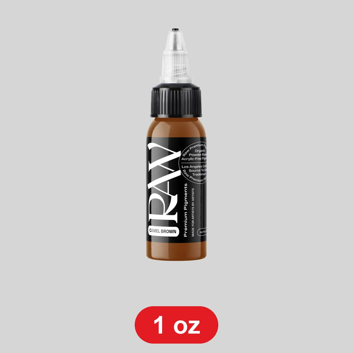 Raw Ink Camel Brown 1 oz