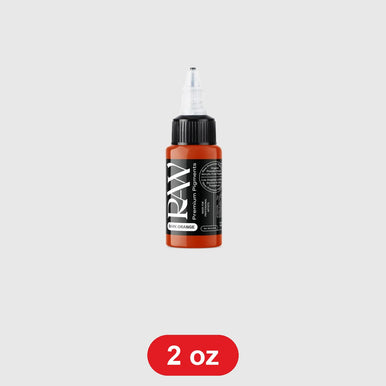 Raw Ink Dark Orange 2 oz