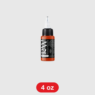 Raw Ink Dark Orange 4 oz