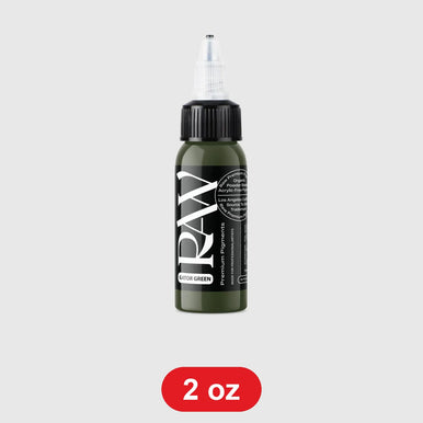 Raw Ink Gator Green 2 oz