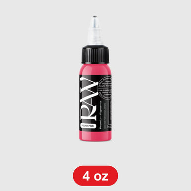 Raw Ink Peony Pink 4 oz