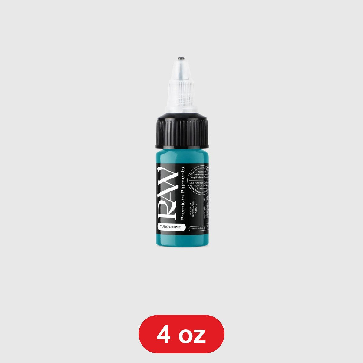 Raw Ink Turquoise 4 oz