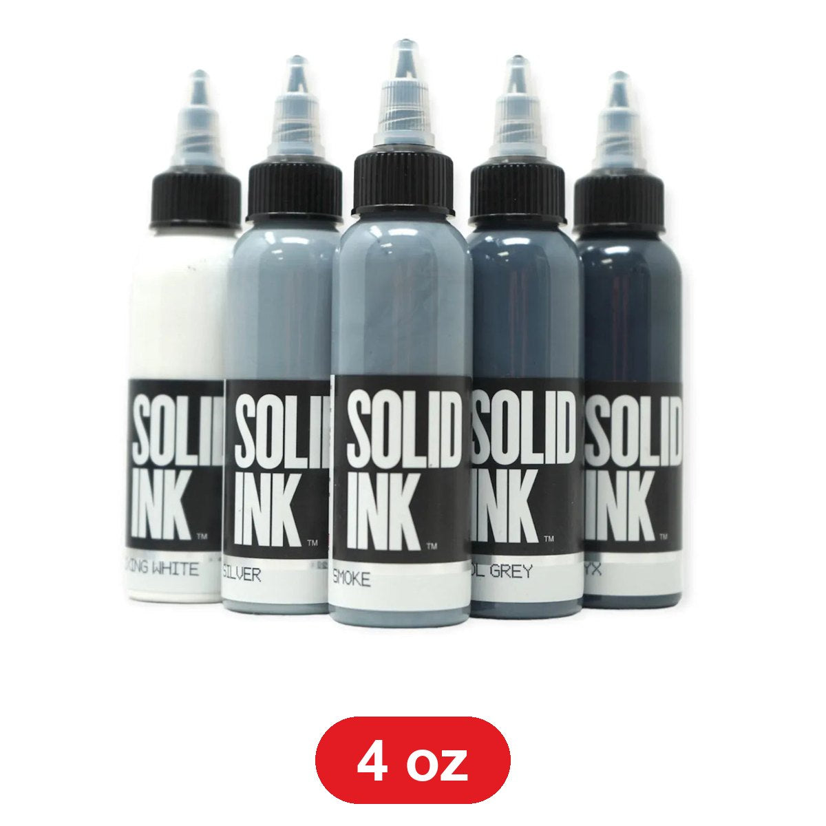 Solid Ink Opaque Grey Set 4 oz