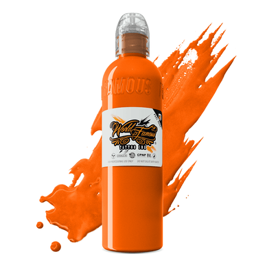 World Famous Ink Everest Orange 4 oz