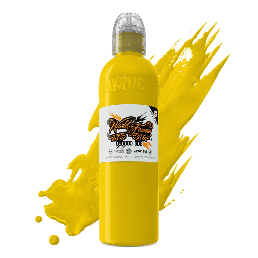 World Famous Ink Illuminati Yellow 4 oz