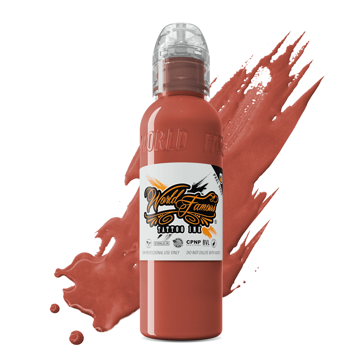 World Famous Ink Mars Sand Red 2 oz