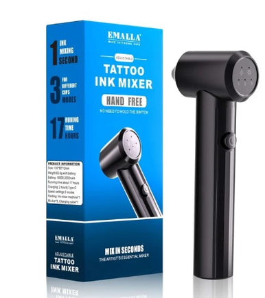 Mezclador de tinta para tatuajes EMALLA con caja