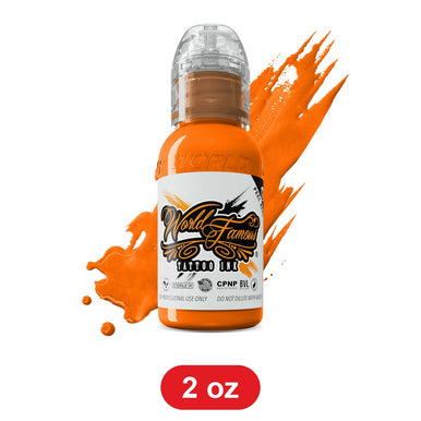 World Famous Ink Acropolis Orange 2 oz
