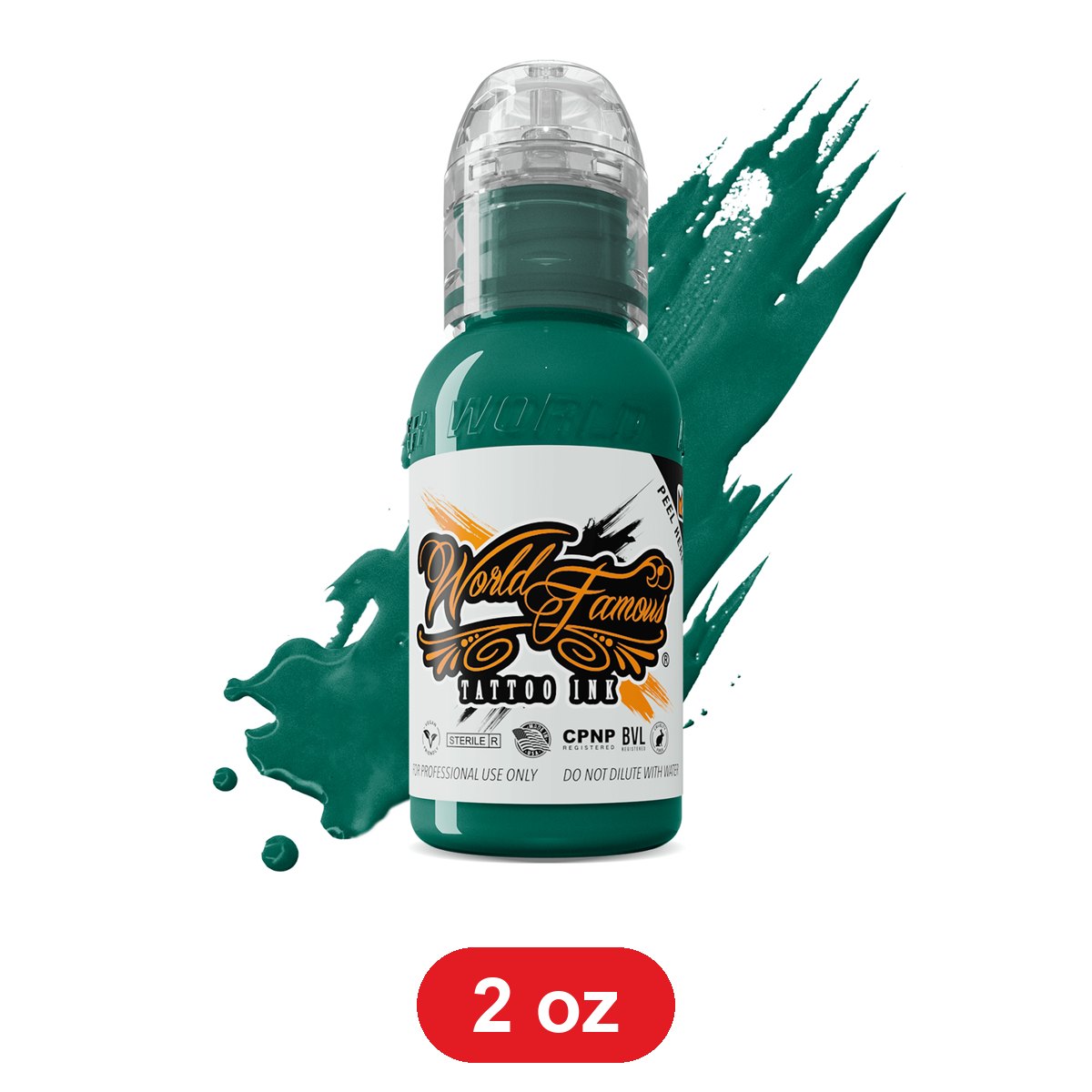 World Famous Ink HH Holmes Arsenic Green - J. Ackerman Serial Killer Series 2 oz