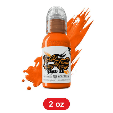 World Famous Ink Koi Orange - Master Mike Asian Tattoo 2 oz
