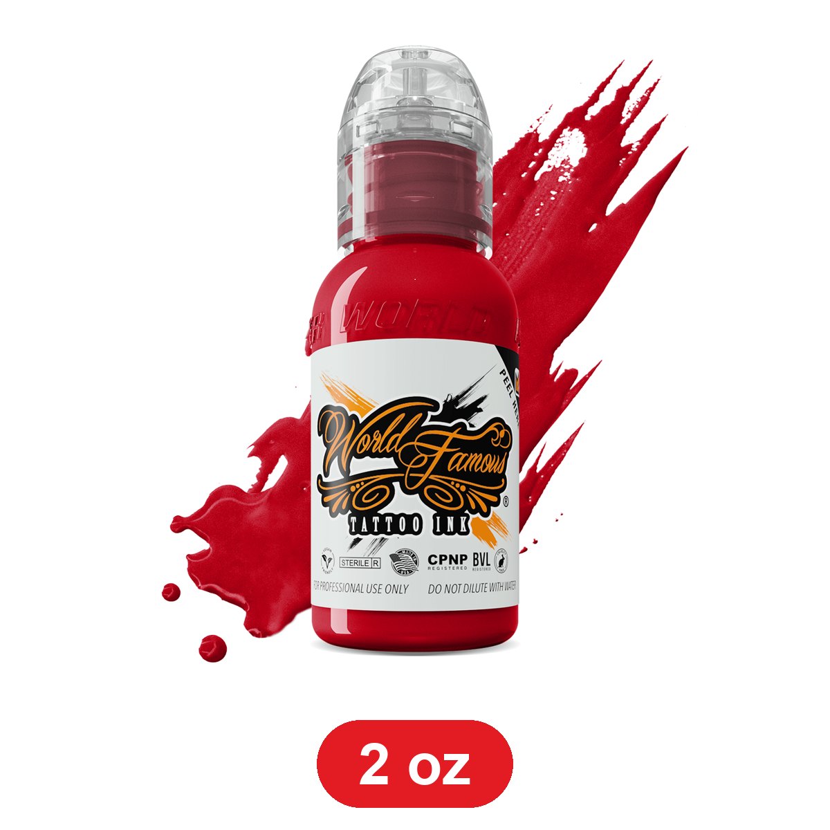 World Famous Ink Ripper Red - J. Ackerman Serial Killer Series 2 oz